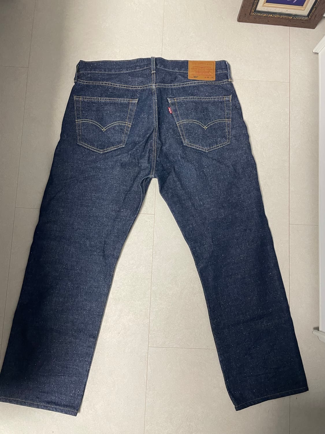 Levi's 501 selvedge denim 상품이미지2
