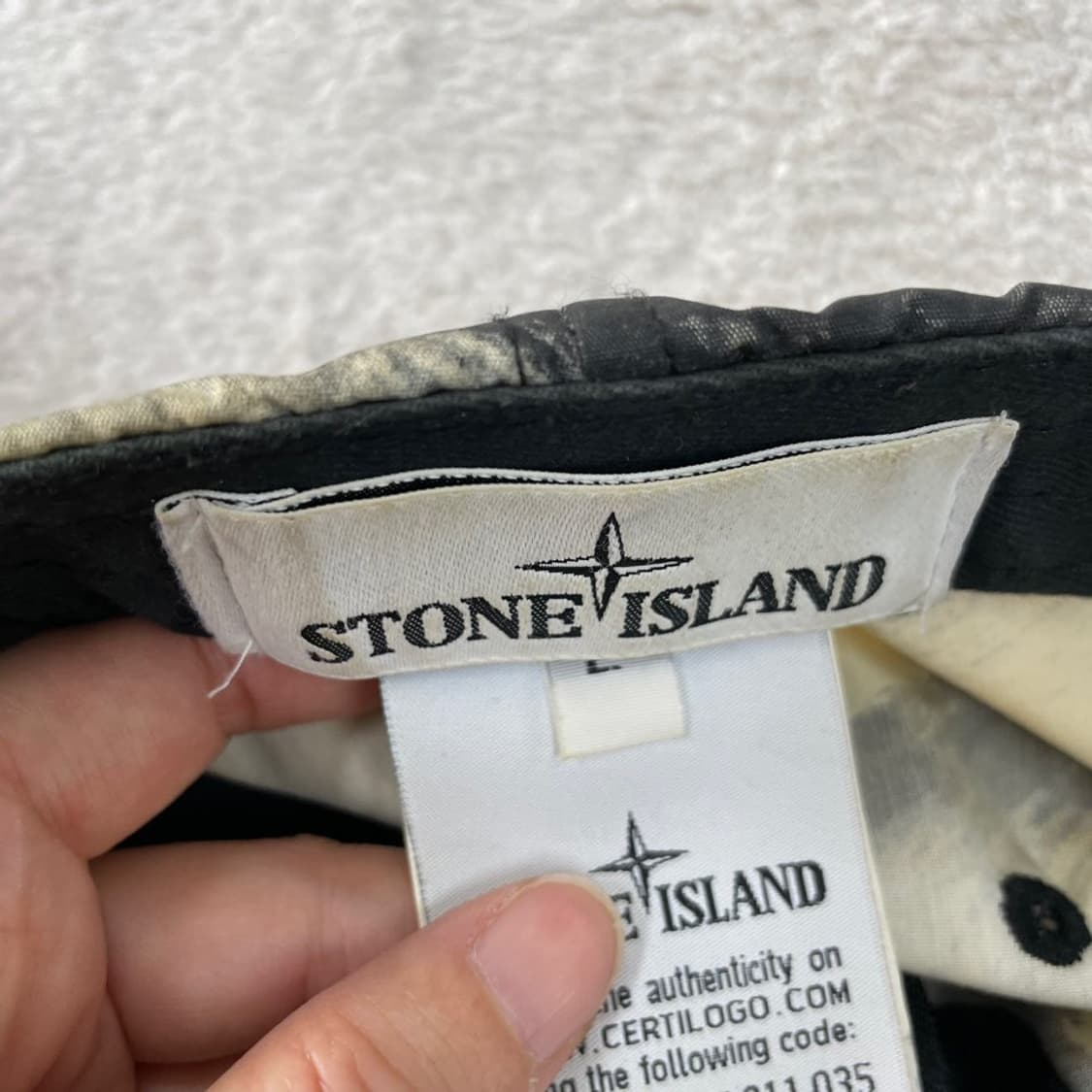 L 스톤아일랜드 타이거카모 볼캡 모자 상품이미지4