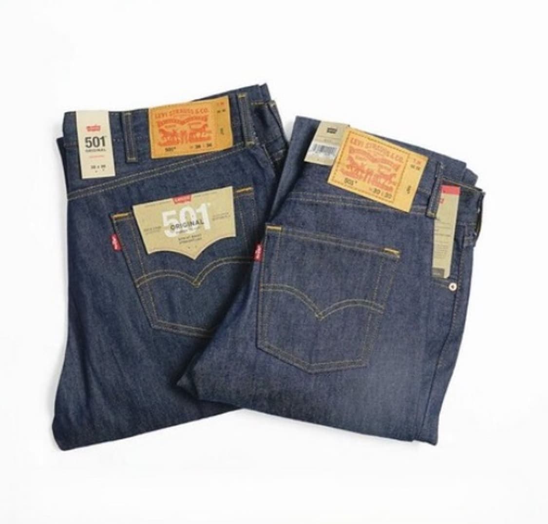[새제품] 리바이스 501 오리지널 셀비지 데님팬츠 상품이미지7