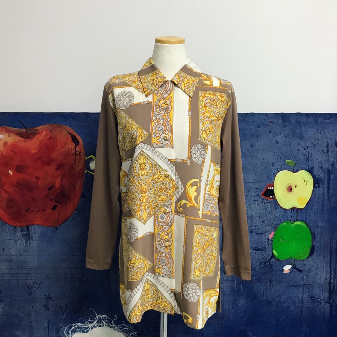 B5) Japan Vintage Blouse 상품이미지1