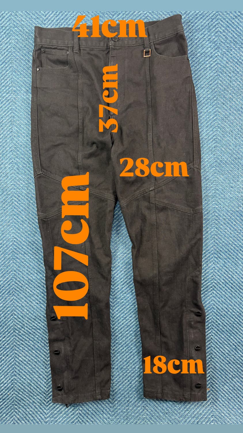 WOOYOUNGMI 우영미 파넬드 지퍼 디테일 팬츠 - 사이즈 46 상품이미지3