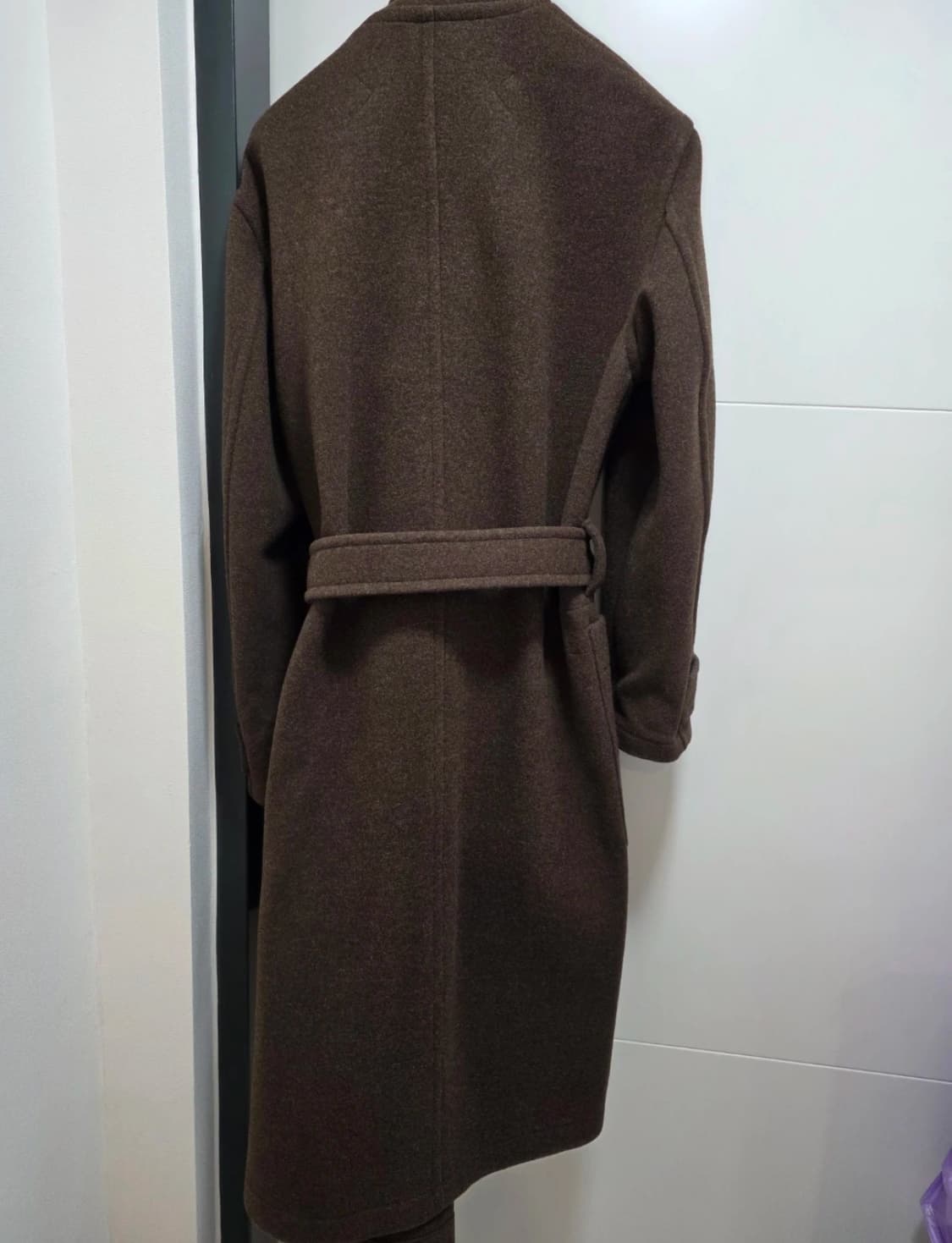 LEMAIRE 르메르 랩코트 24FW 브라운 XS 상품이미지5