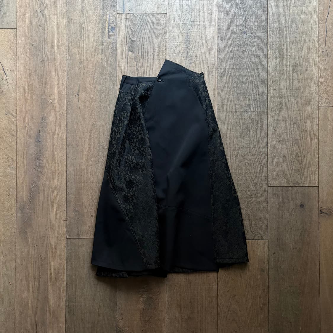 Floral Lace Docking Pleats Skirt 상품이미지1