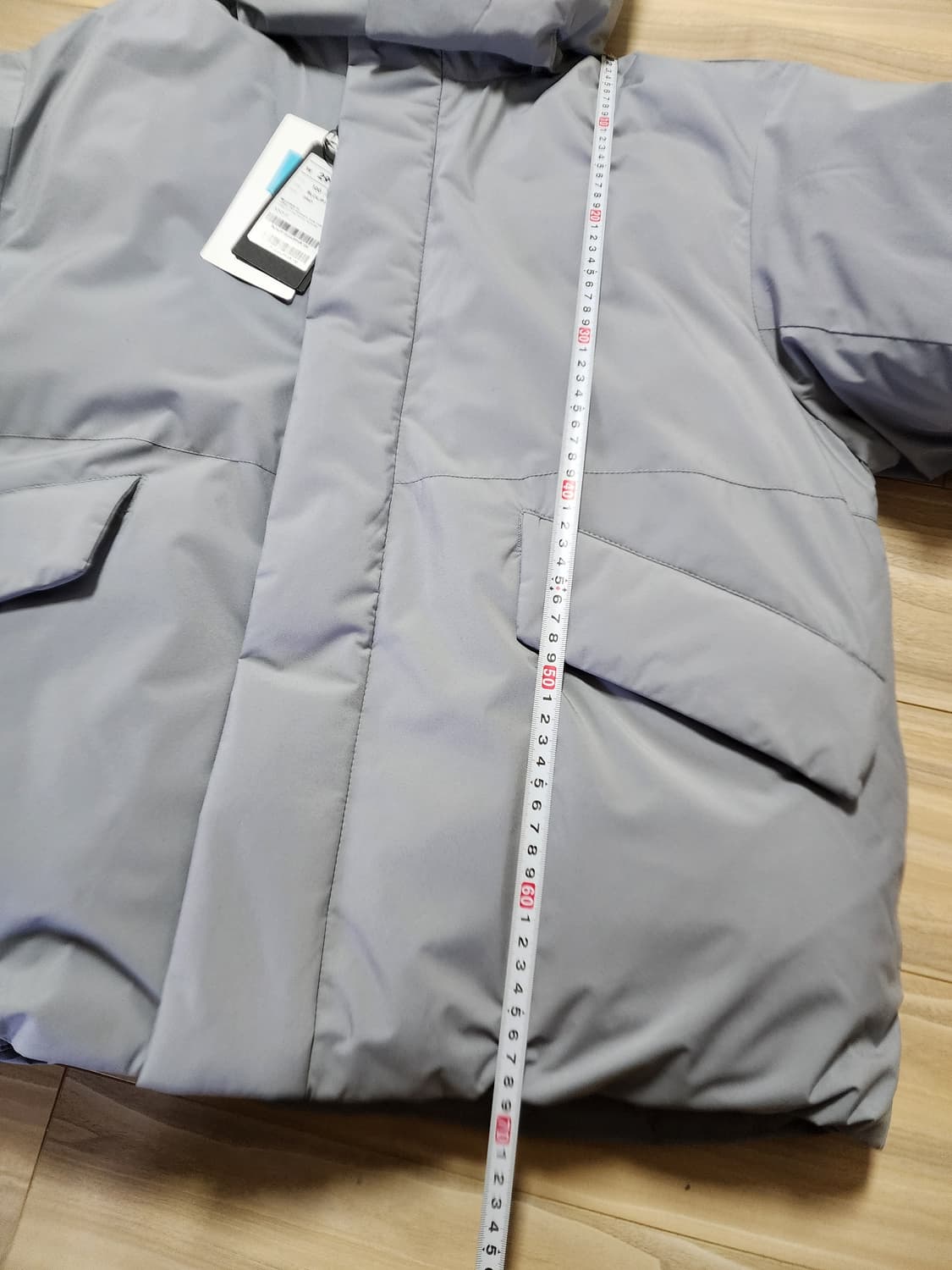 지오지아앤드지덕다운패딩점퍼100그레이 상품이미지8