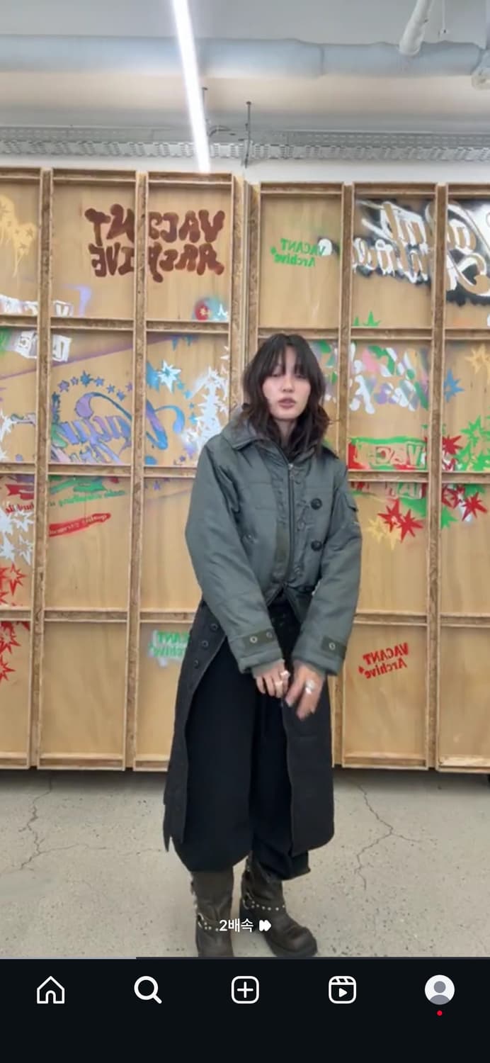 VACANT Archive N2B 봄버 자켓 카키 상품이미지3