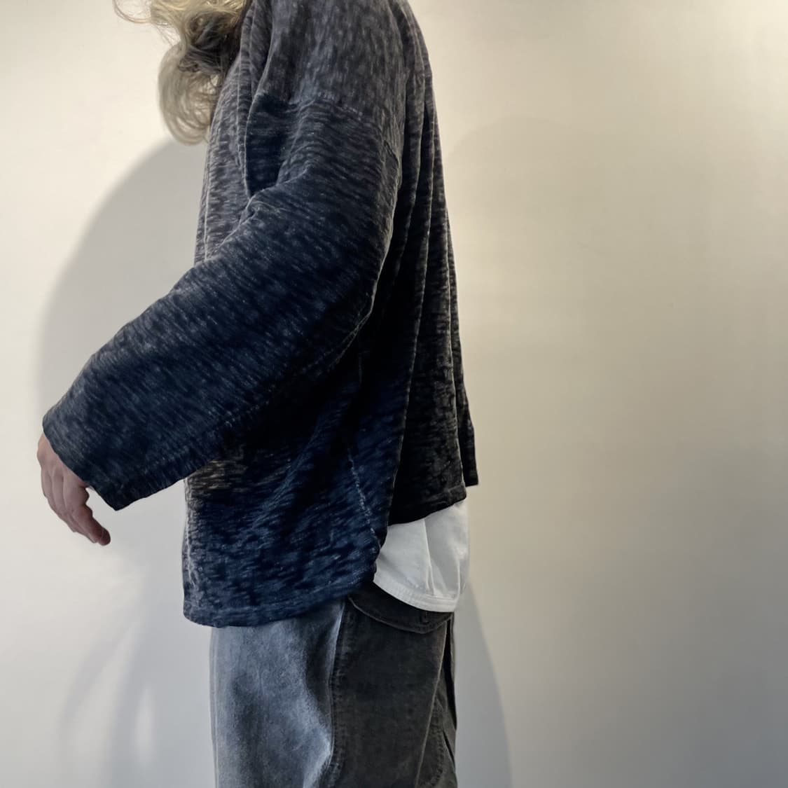 H•d (One-Off) Dining-Dyed Slub Longsleev 상품이미지3