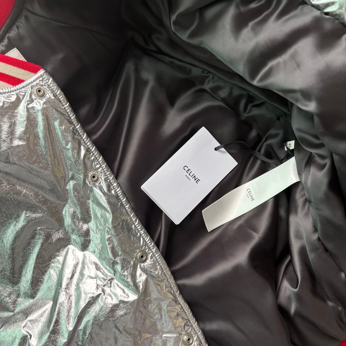 [46] 셀린느 실버 봄버 자켓 상품이미지7