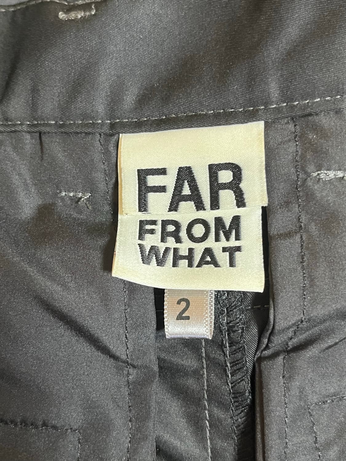 FAR FROM WHAT 파 아카이브 나일론 카고 팬츠 사이즈 2 상품이미지8