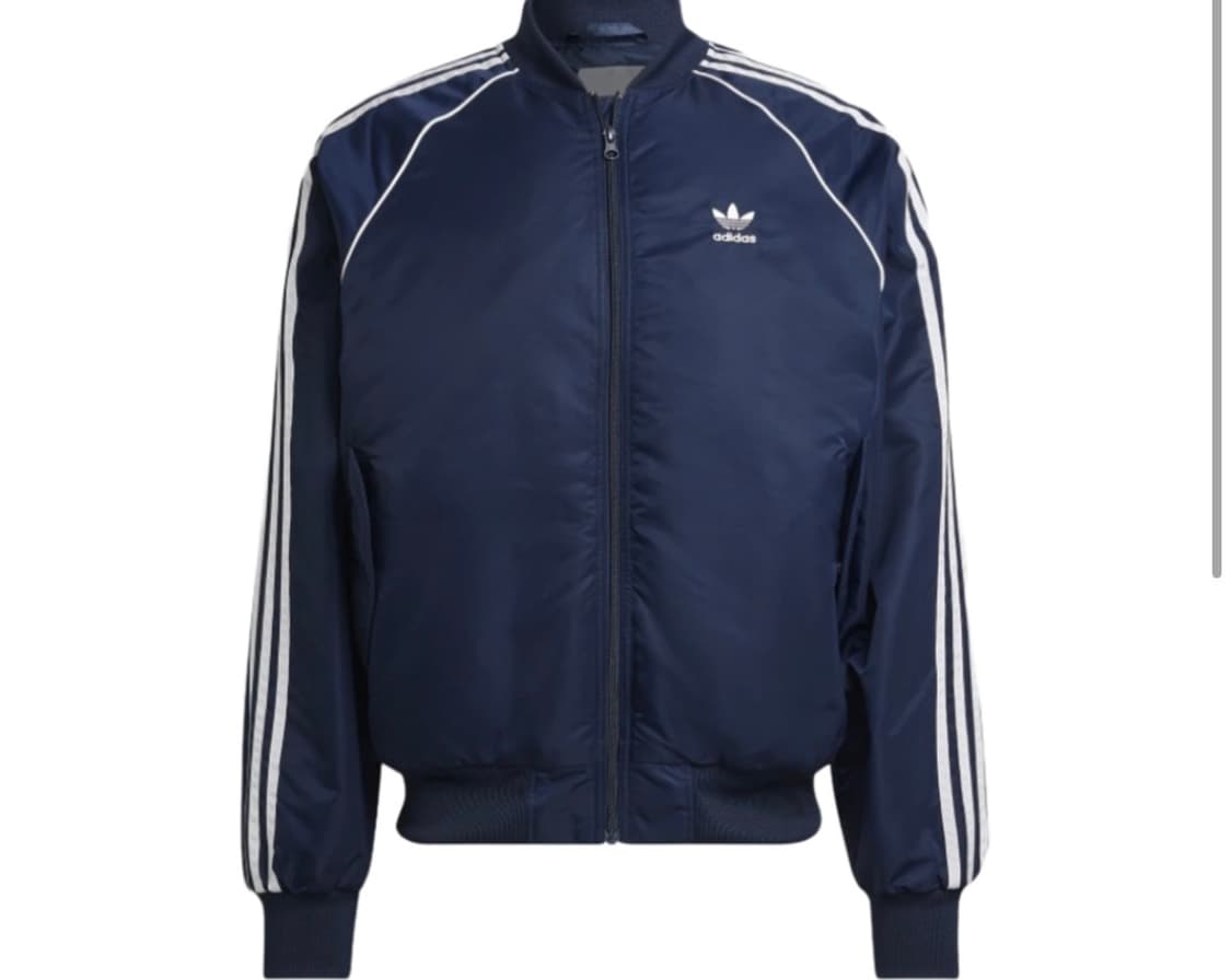 아디다스 오리지널스 퀼티드 슈퍼스타 봄버 자켓 나이트 인디고  상품이미지1