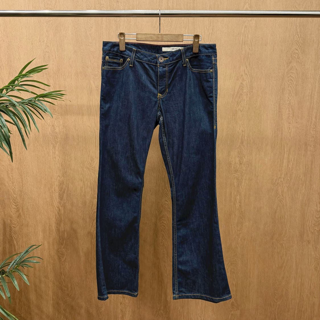 리바이스 501 데님 팬츠 5포켓 레드탭 디테일 스트레이트핏 진청 상품이미지8