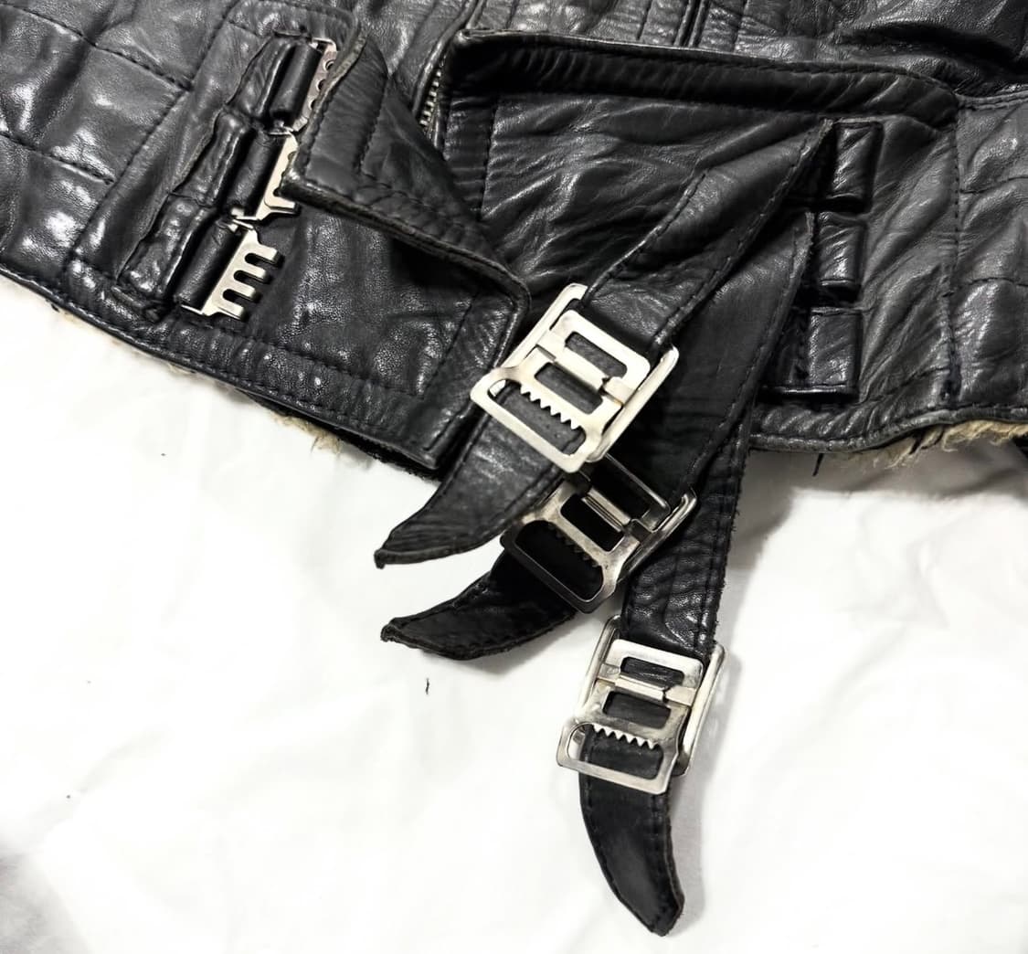 Harro - 70s 바이커 자켓 상품이미지3