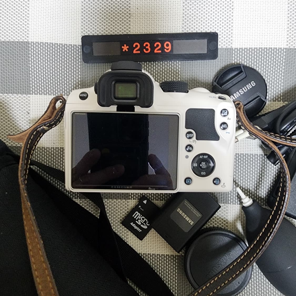 삼성 NX 10 디지털카메라 화이트바디 가방세트 상품이미지4