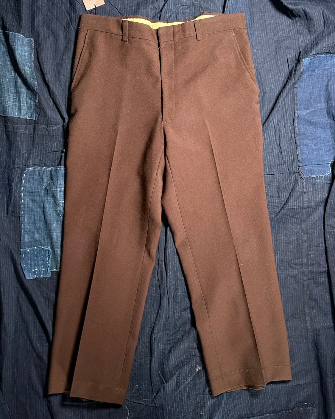 90's 빈티지 울 블랜드 트라우저 36 상품이미지1