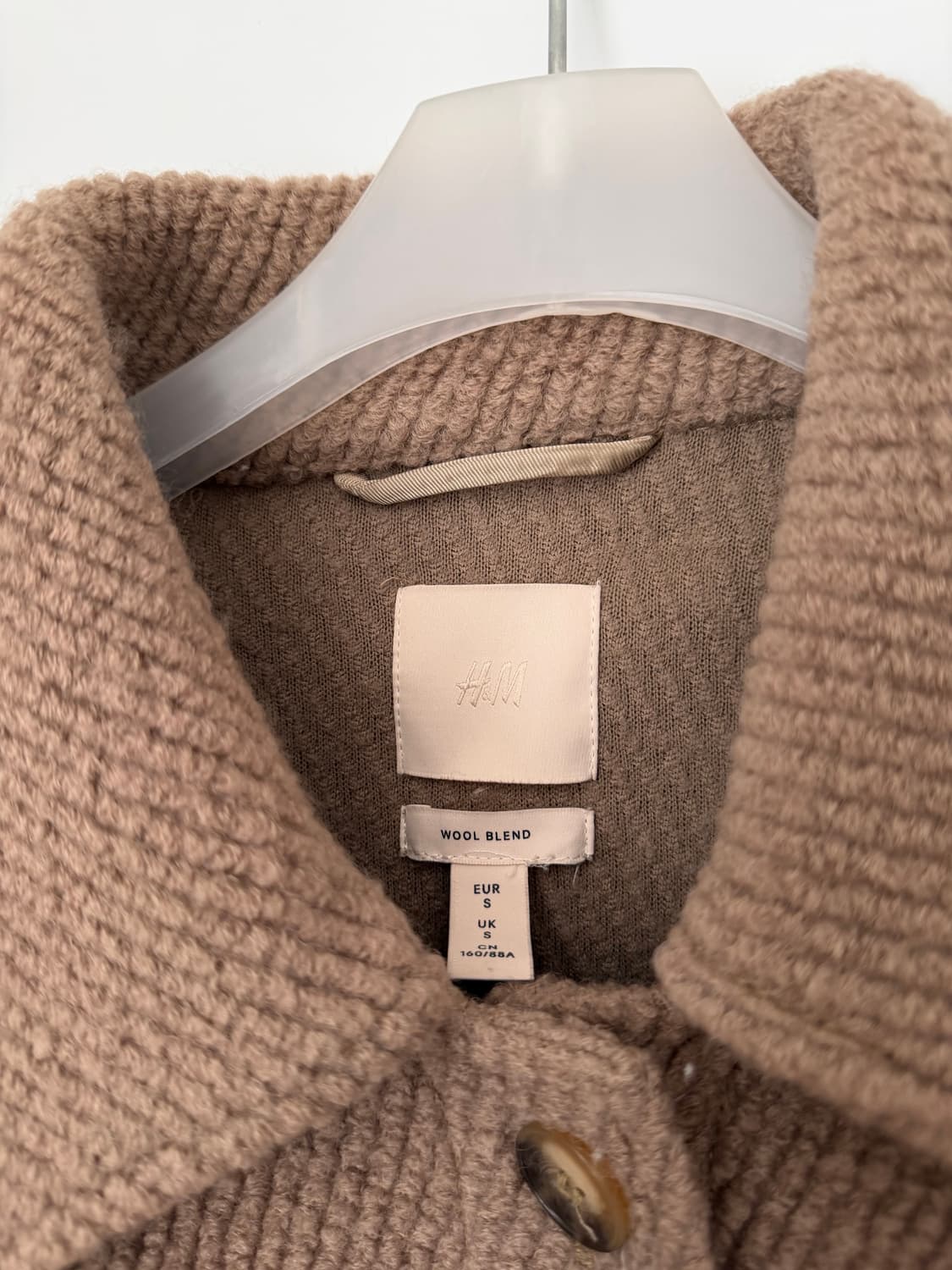 H&M 울 셔츠 자켓 상품이미지3