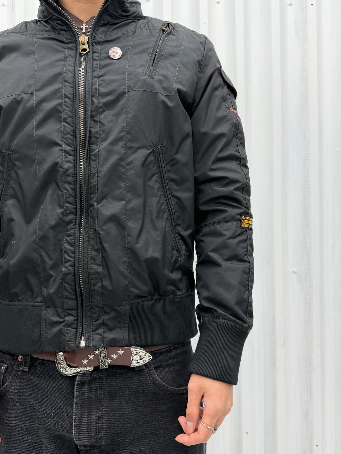 G-Star Raw hybrid moto bomber 상품이미지2