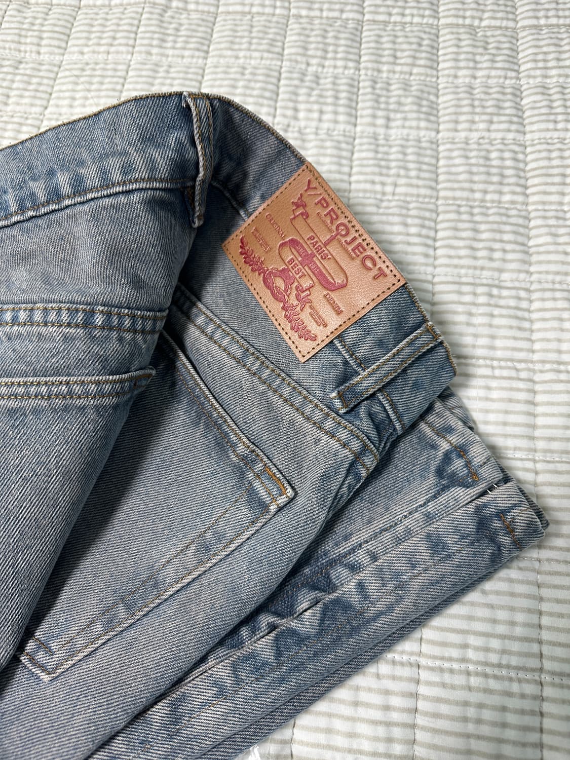 와이프로젝트 후크 앤드 아이 진 빈티지핑크 상품이미지10