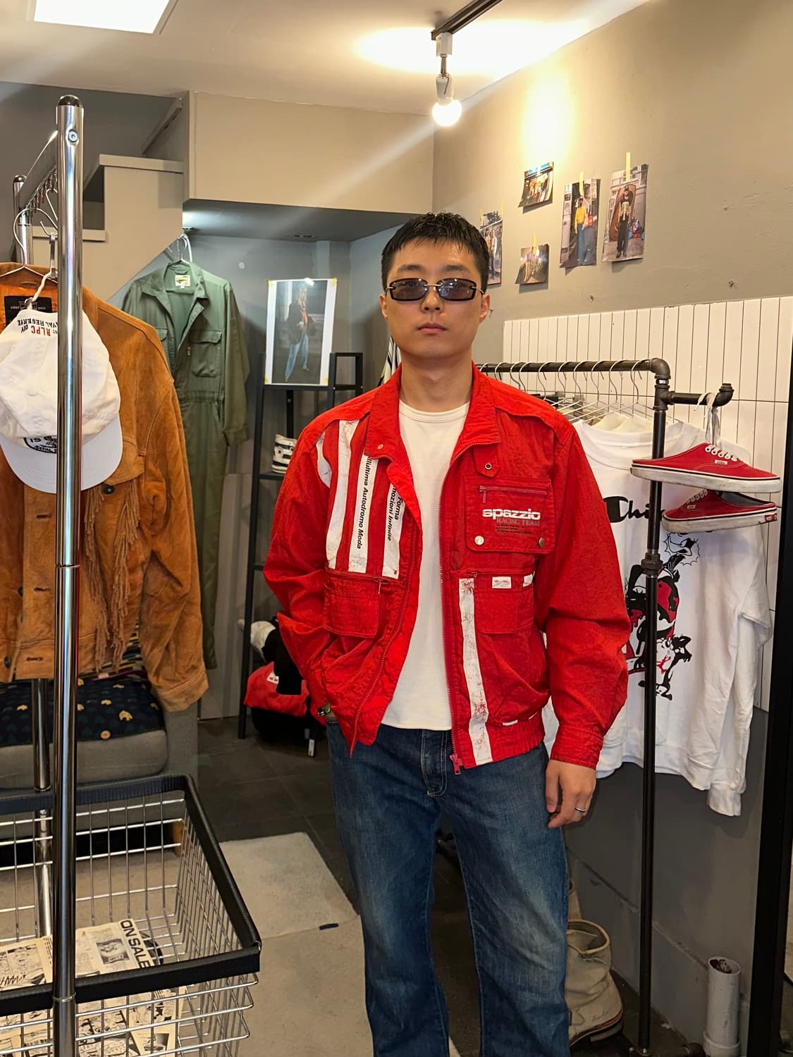90’s Spazzio Motorcross line jacket 상품이미지3