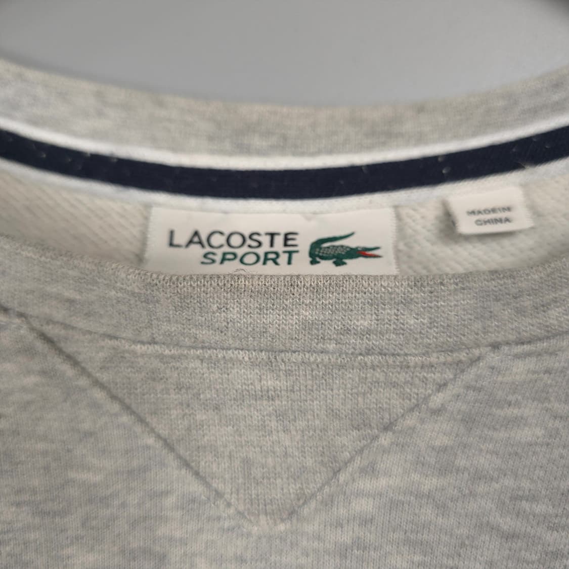 남성용 라코스테 Lacoste 로고 맨투맨 M 상품이미지9