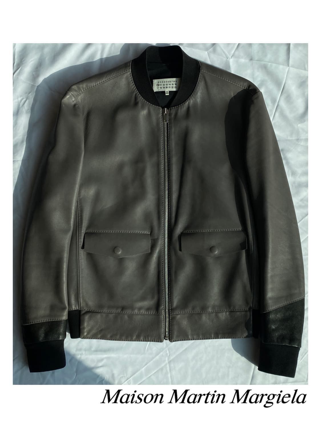 메종 마틴 마르지엘라 레더 봄버 자켓 가죽 블루종 아카이브 아티저널 상품이미지2