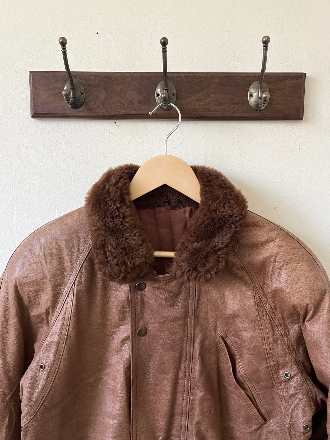 GRANVALTA 셰르파 레더 자켓 상품이미지2