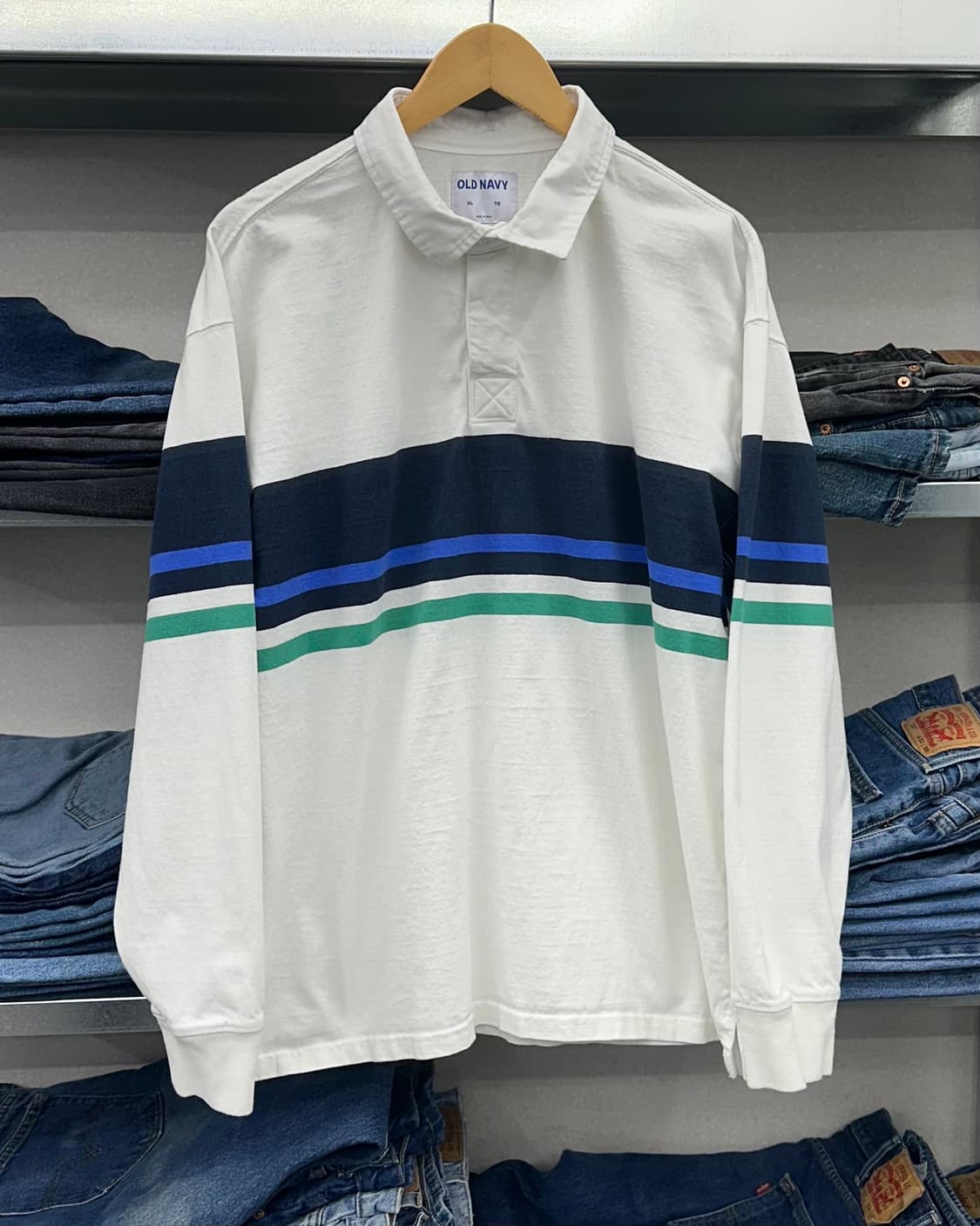 (XL)OLD NAVY 럭비티-M1792 상품이미지1