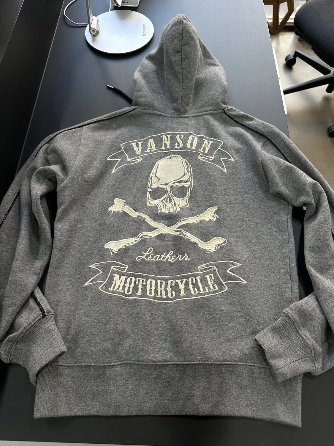 벤슨 스터드 라인펄블랙 스컬 후드티 상품이미지6