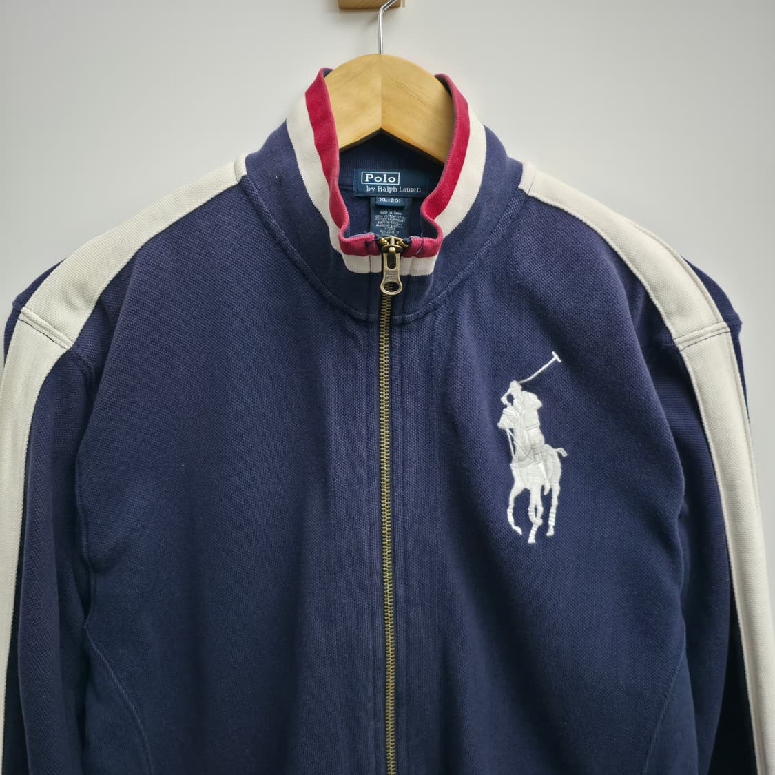 [M] 폴로 랄프로렌 네이비 빅포니 트랙 자켓 상품이미지2
