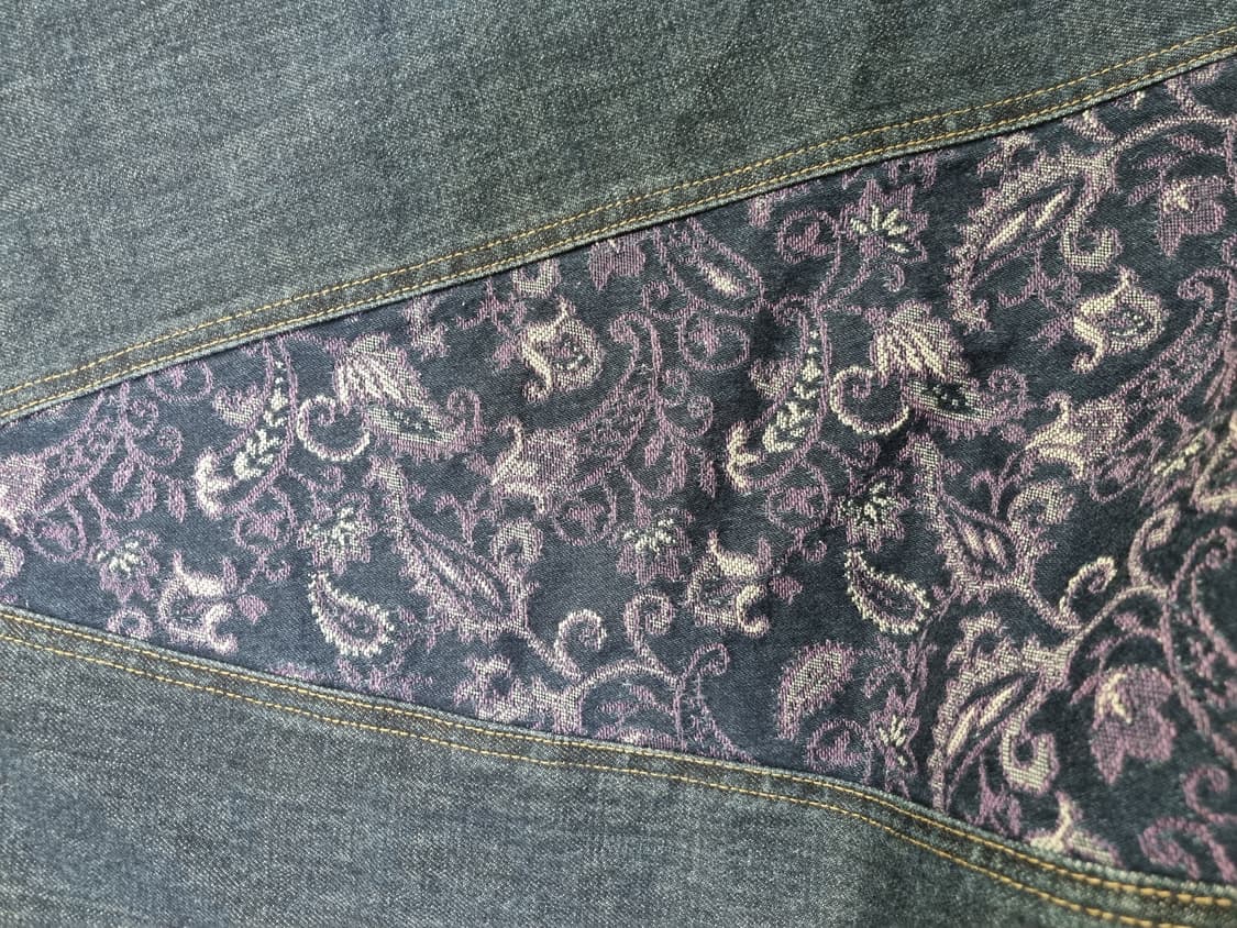 빈티지 페이즐리 데님스커트 상품이미지6