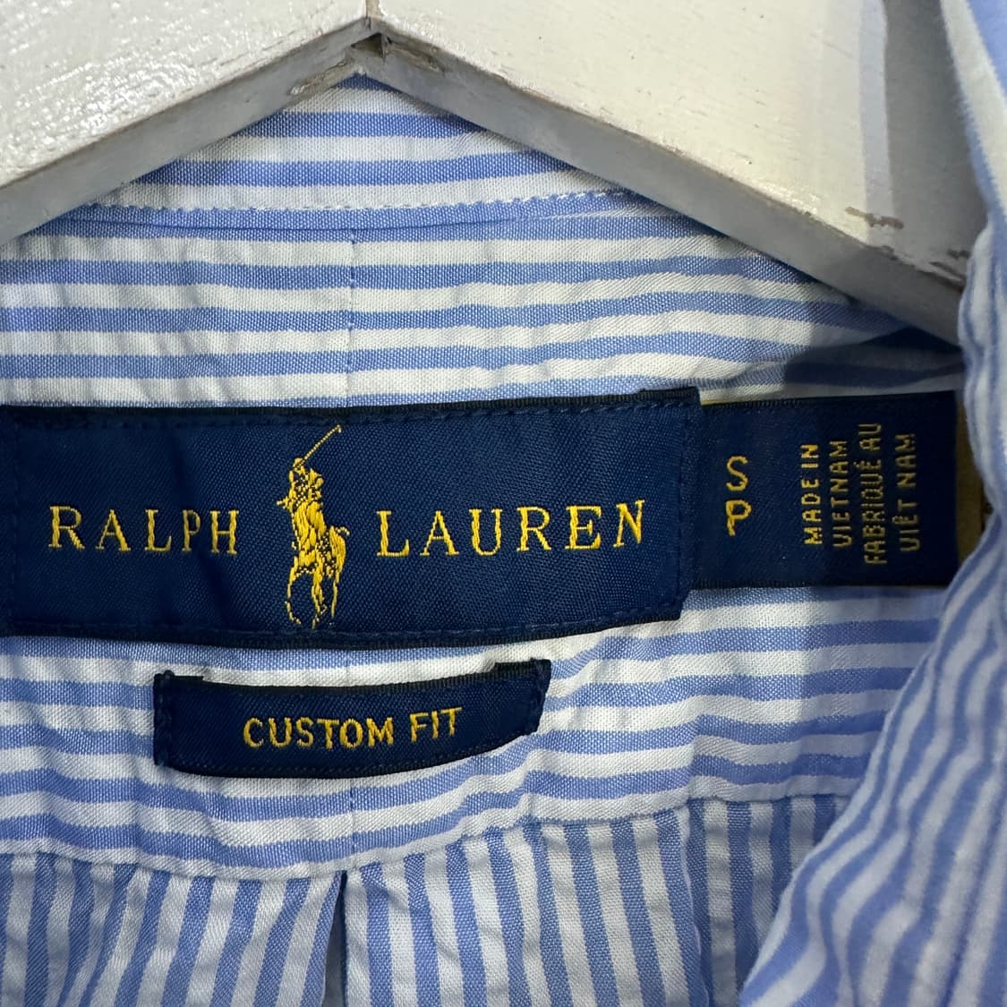 [S] 폴로 시어서커 스트라이프 반팔 셔츠 상품이미지2