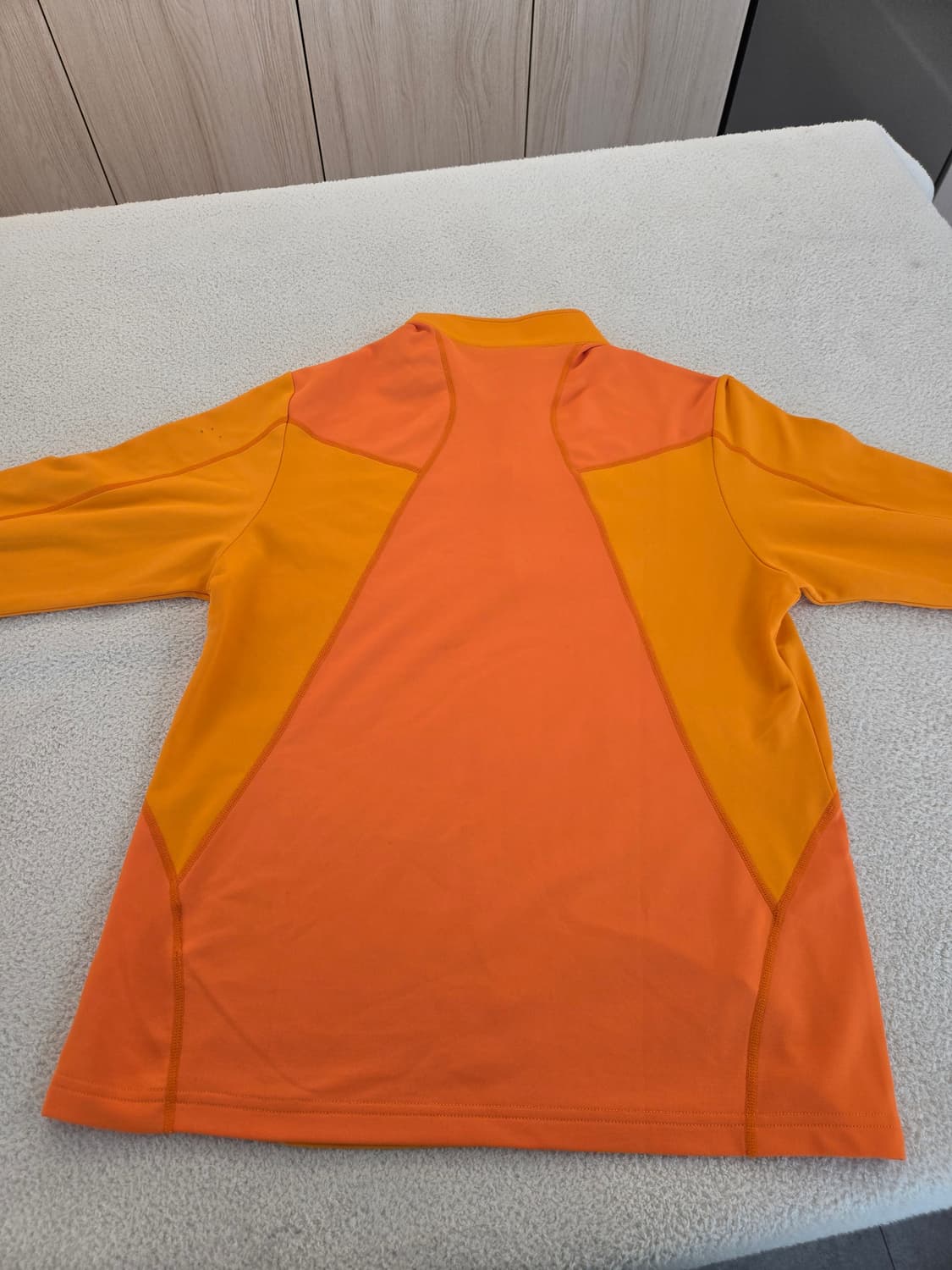 몽벨 오렌지색 긴팔 기능성 티셔츠 100 상품이미지7