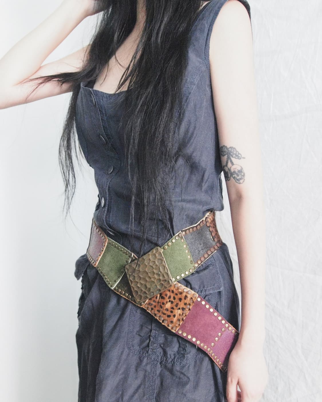 알베르타 페레티 아티저널 린넨 블렌드 원피스 상품이미지1