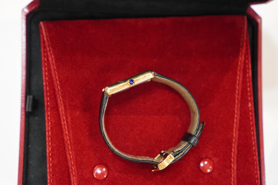 까르띠에 탱크 솔로 스몰 18k 금장 옐로우골드 상품이미지7