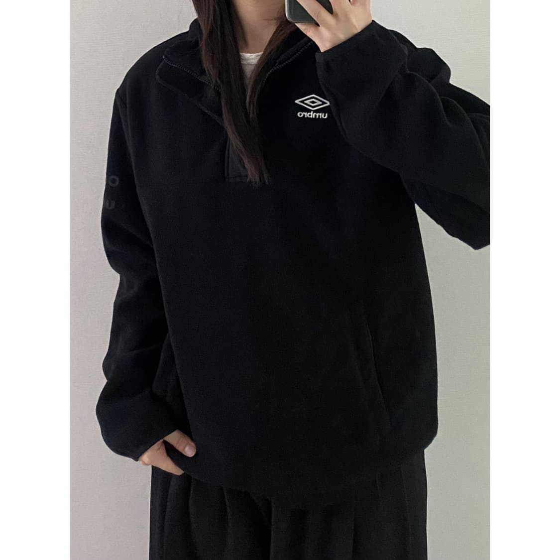 엄브로 반집업 후리스 상품이미지1