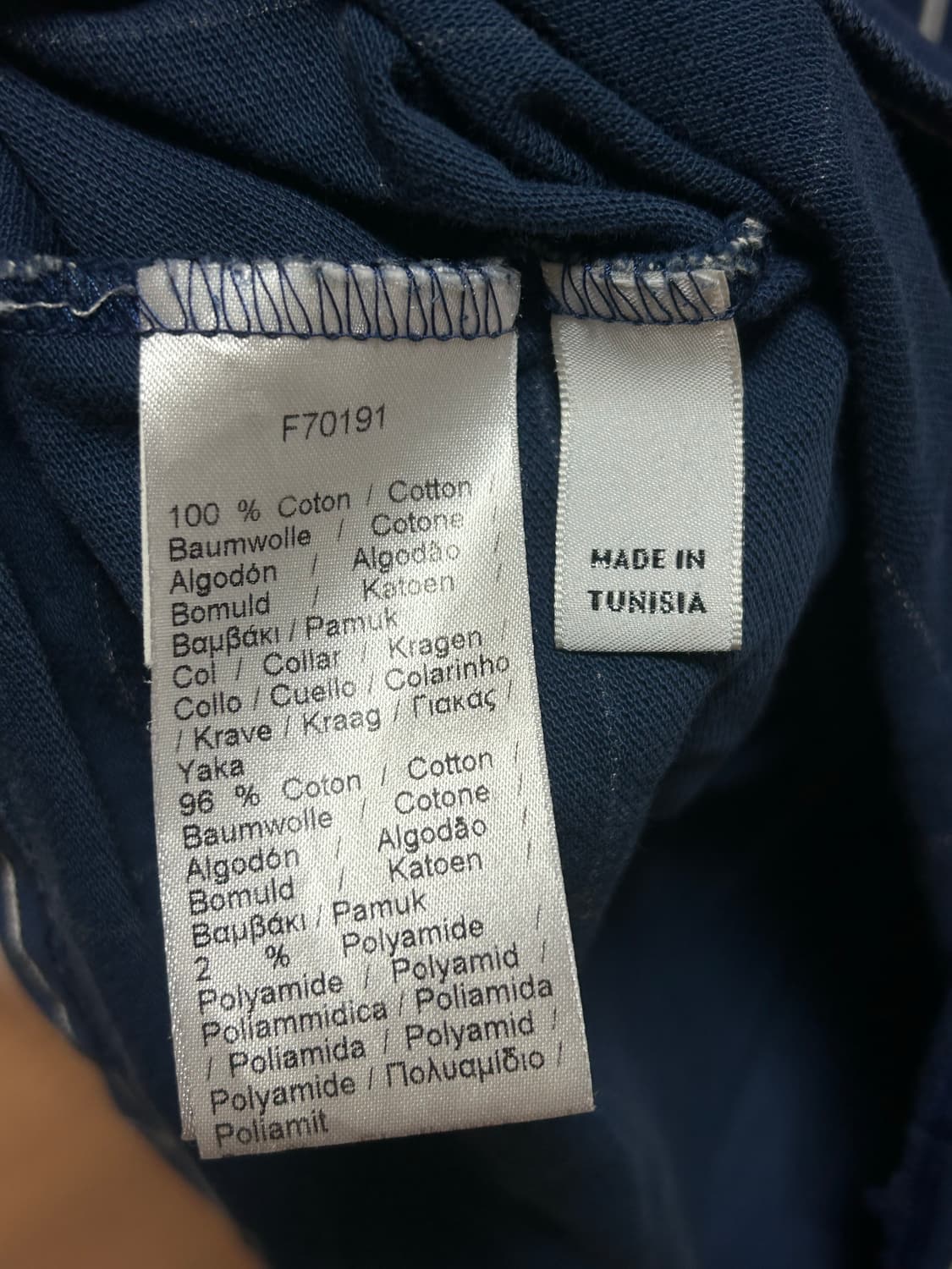 라코스테 남성 체크 폴로 티셔츠 S 상품이미지4