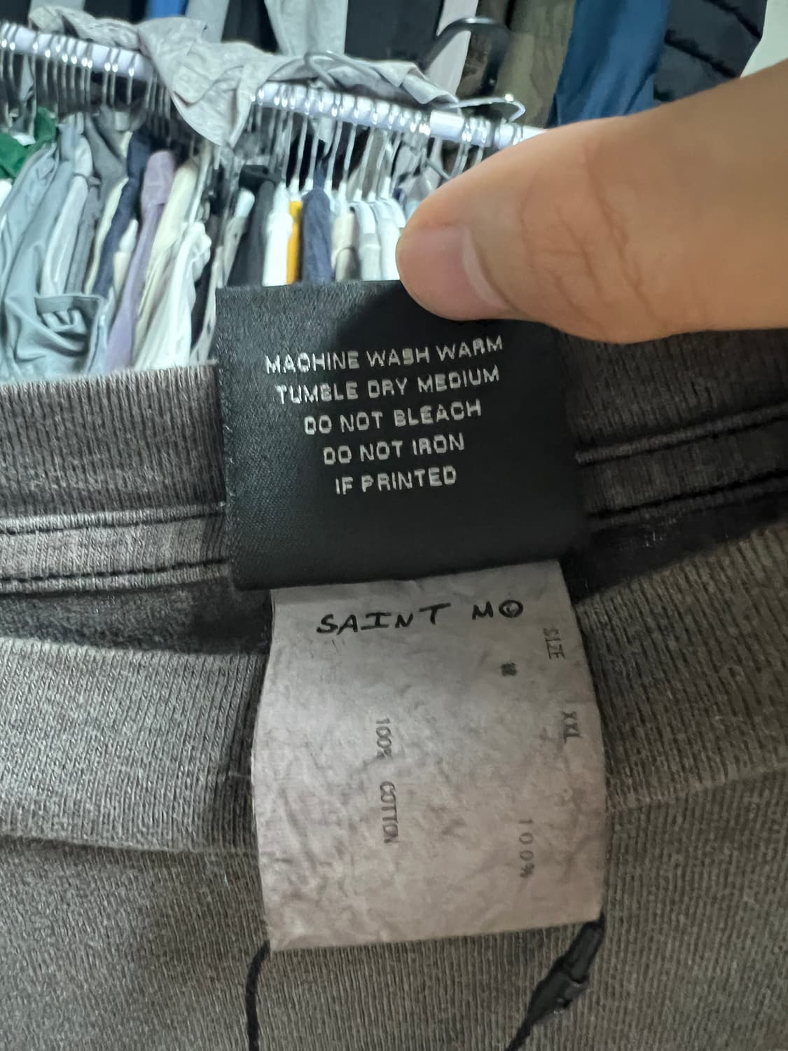 [XXL] 황금사이즈 우주매물 22ss 세인트미카엘 소라야마 반팔 티셔츠 상품이미지9