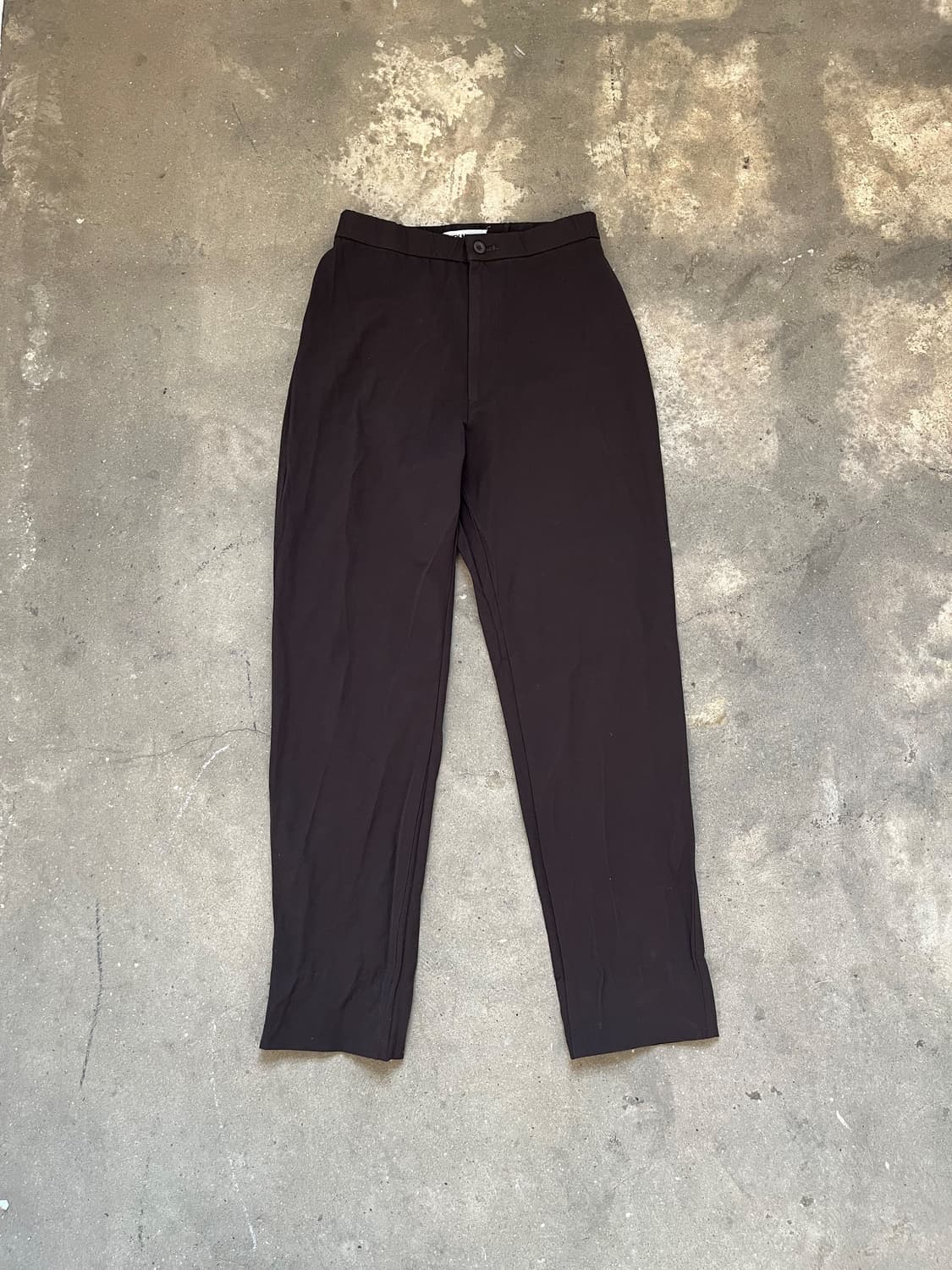 Issey Miyake 주름가공 브라운 팬츠 상품이미지2