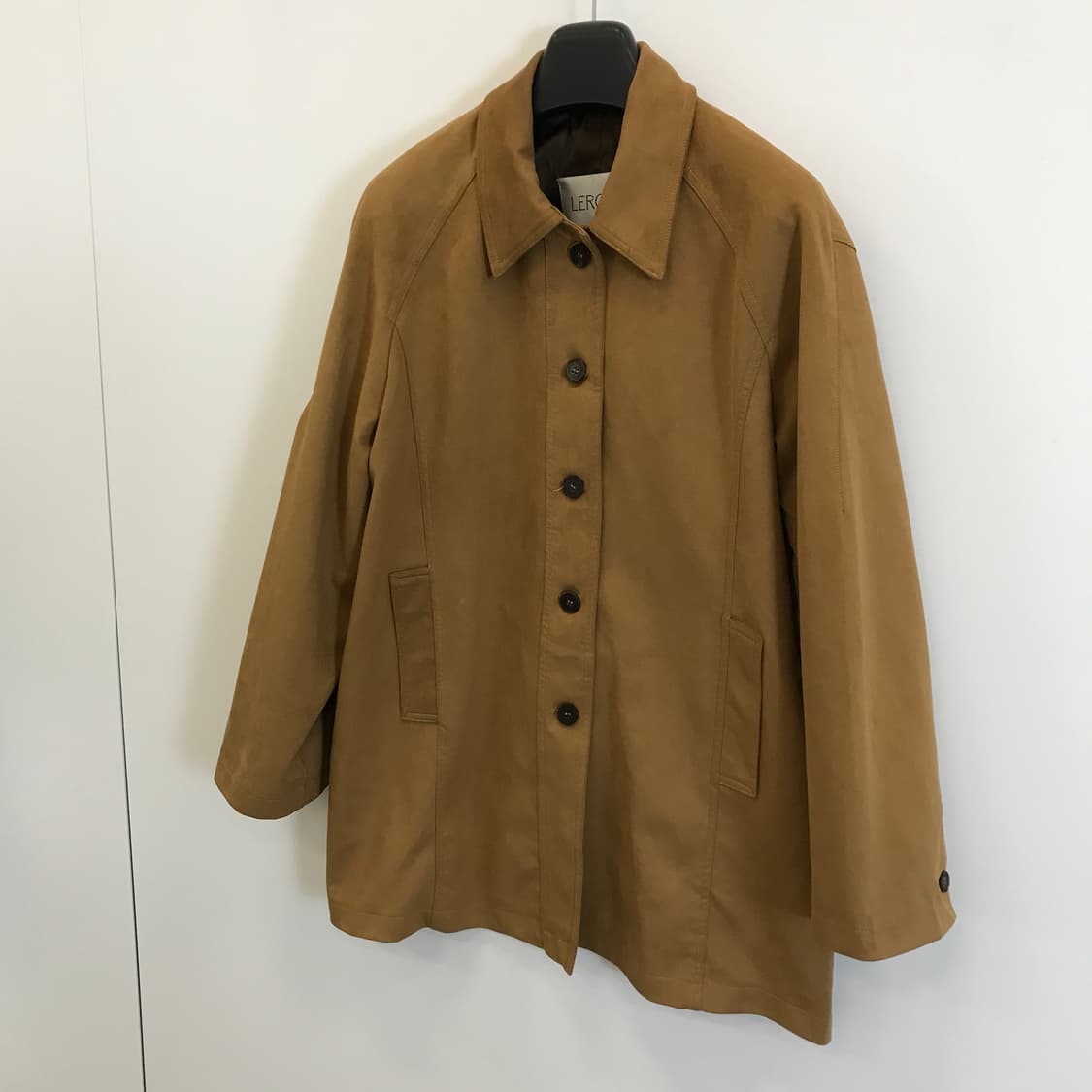 LEROBE 르로브 염소가죽 스웨이드 카코트 [여성F] 상품이미지2