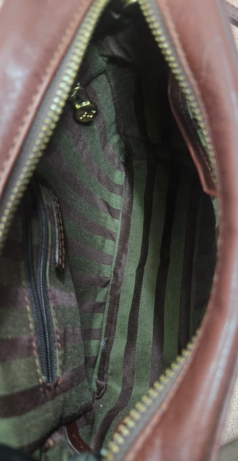 몽삭 Monsac-   앤틱스타일  가죽 미니 크로스백 상품이미지8