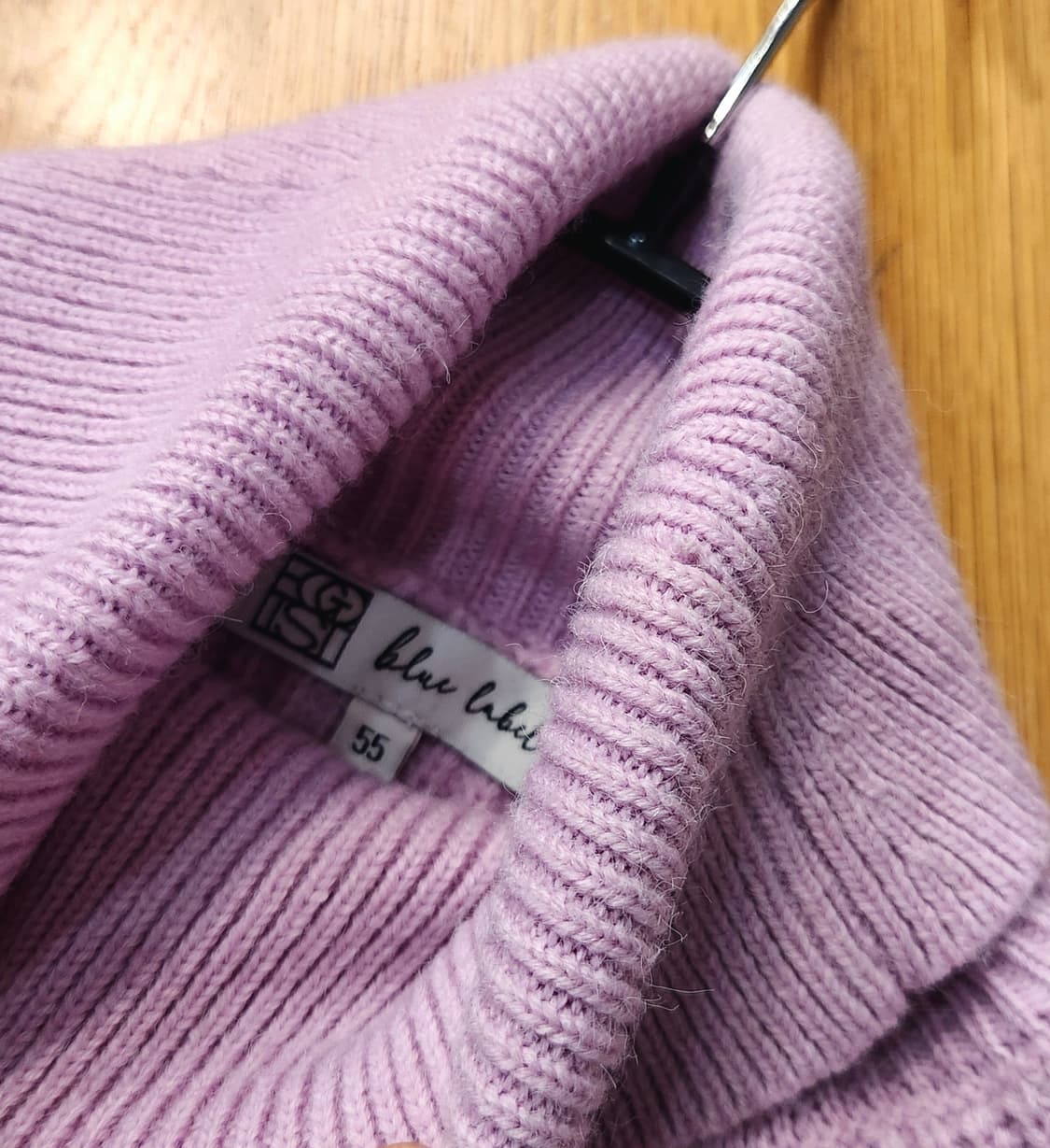 (새상품)에고이스트 장식포인트 터들넥니트55 상품이미지5