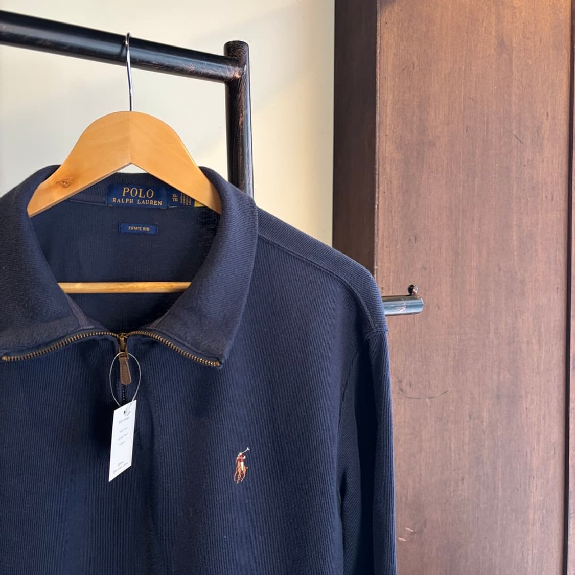 15522 - 폴로 랄프로렌 네이비 반집업 니트 상품이미지4