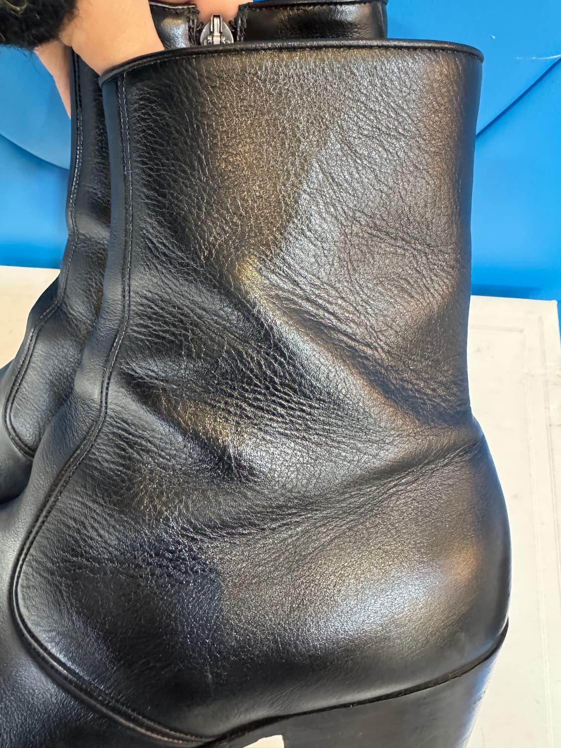 에디 셀린느 자크노 부츠 4센티 상품이미지4