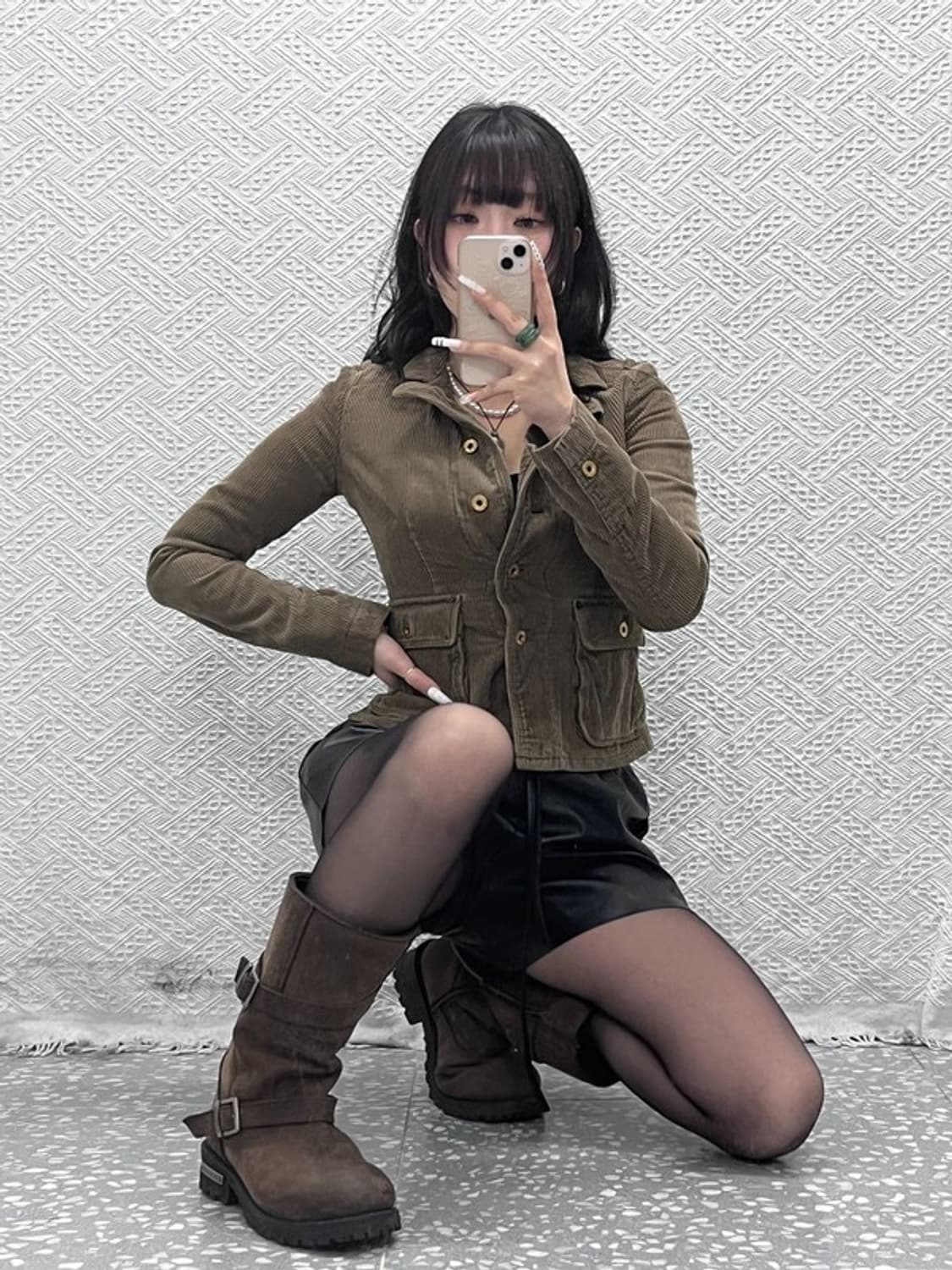 폴로 랄프로렌 코지 캐주얼 코듀로이 딱붙핏 자켓 XS C10946 상품이미지2