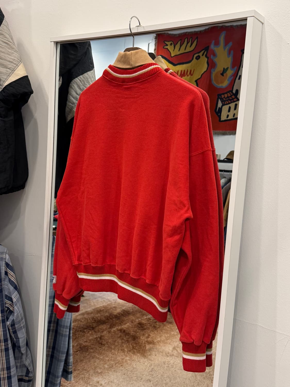 90s The game NFL 샌프란시스코 49ERS 터틀넥 스웻셔츠 상품이미지6