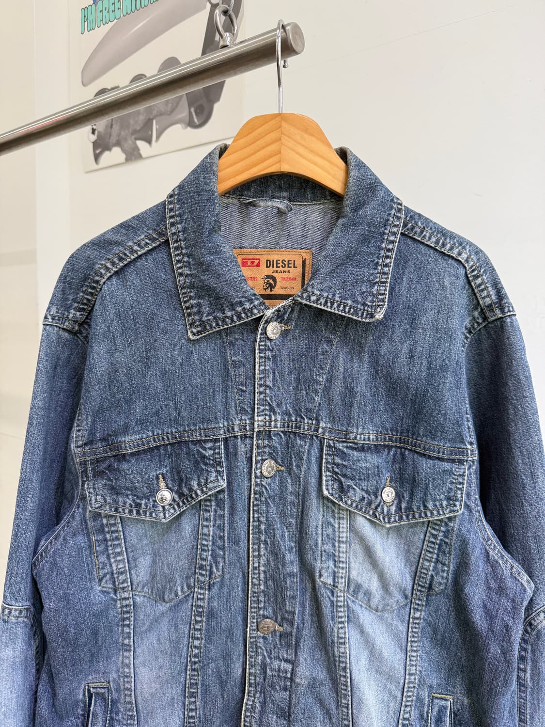 DIESEL 데님 자켓  상품이미지2