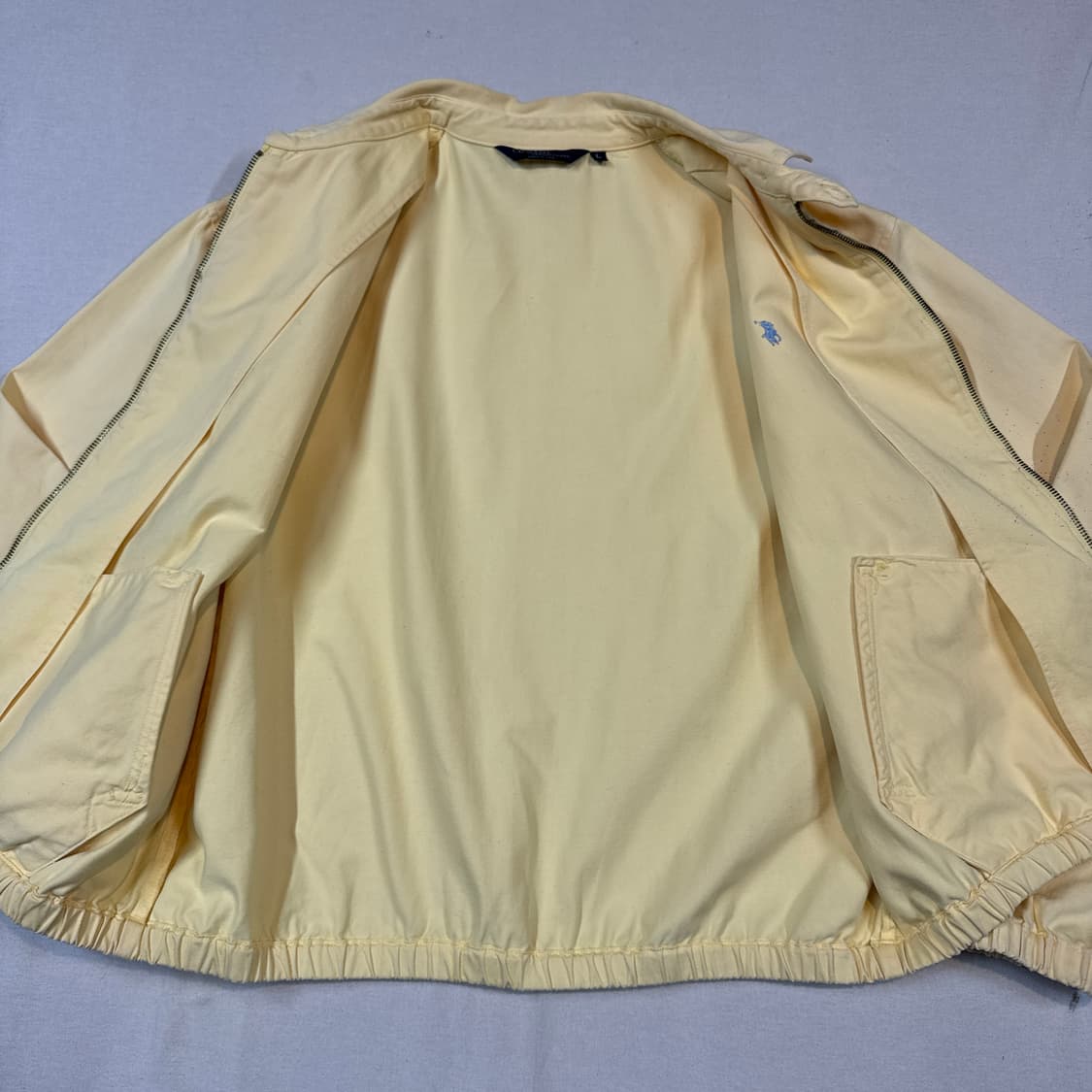 L) 폴로 랄프로렌 옐로우 스윙톱 블루종 자켓 상품이미지4