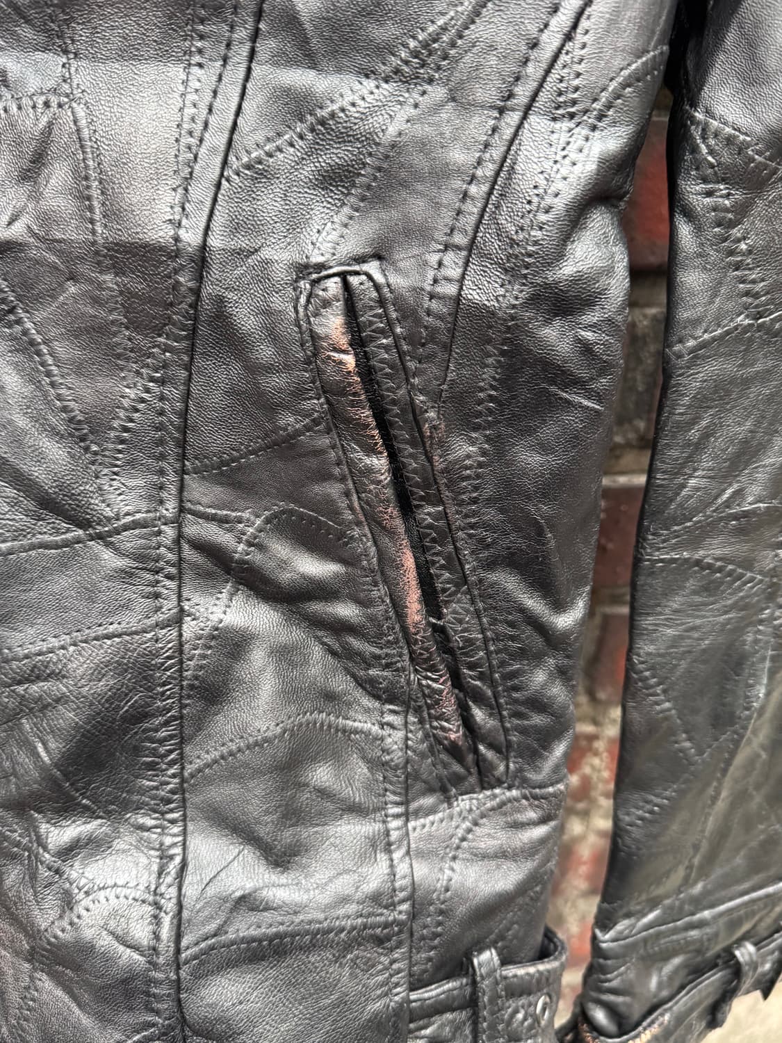 Semantic Design 양가죽 투웨이 라이더 가죽자켓  상품이미지8