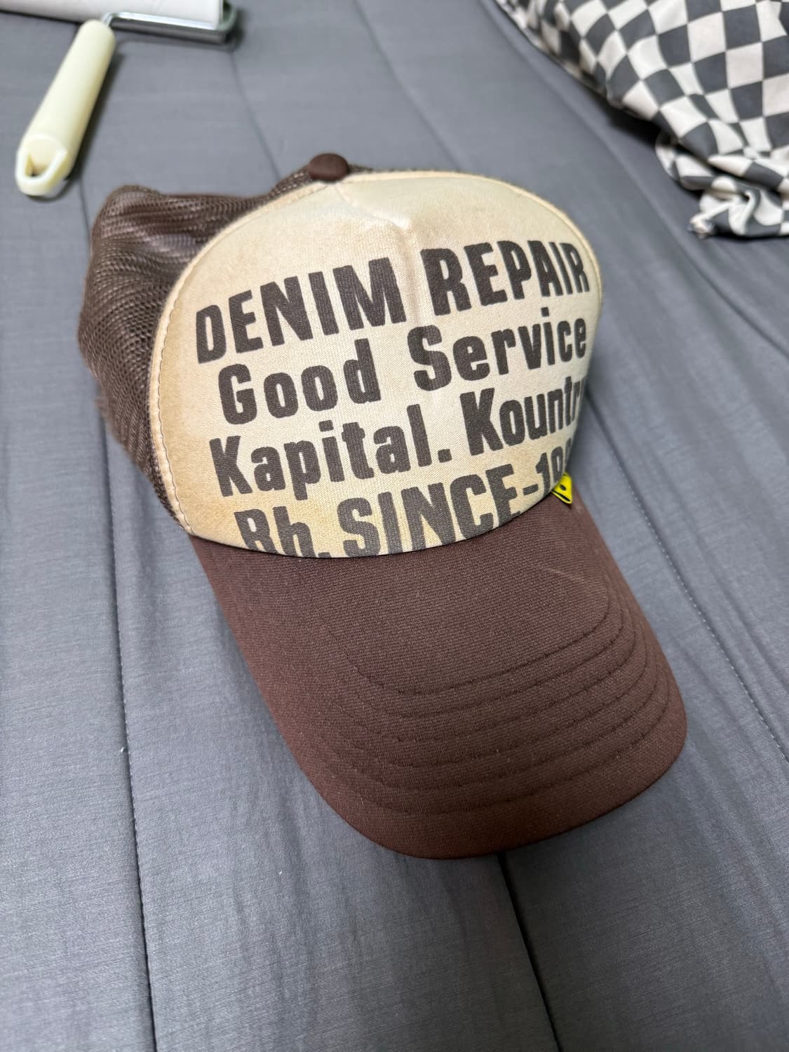 캐피탈 데님 리페어 트러커 캡 상품이미지1