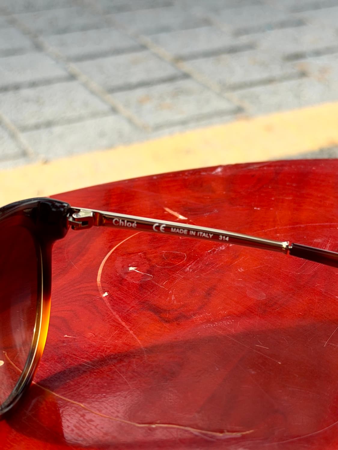 Chloe Tortoise Sunglasses(Made In Italy) 상품이미지4