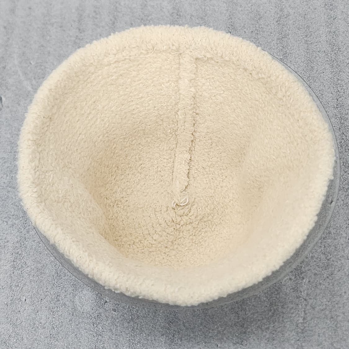 보세 뽀글이 벙거지 아이보리 58cm 상품이미지4