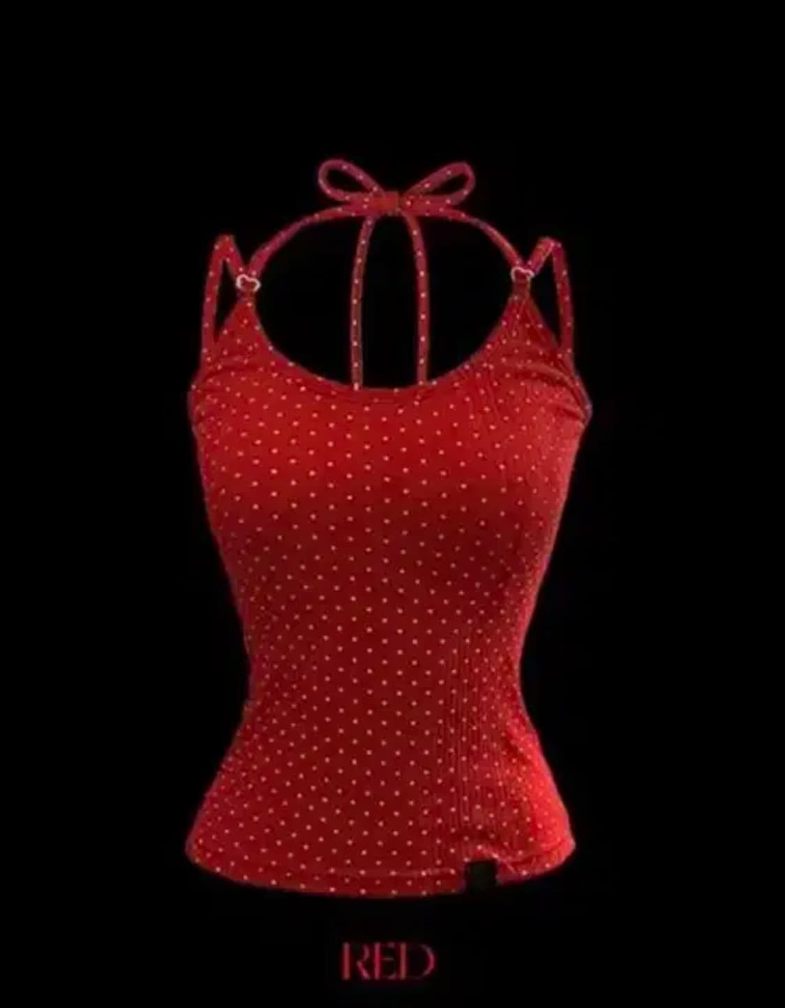 티오에이치 toh Bheart sleeveless 레드  상품이미지1